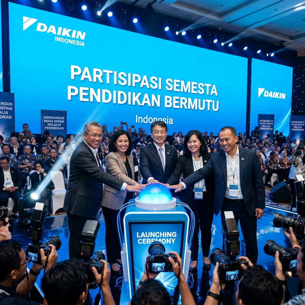DAIKIN Jadi Mitra KEMENDIKDASMEN Dalam Gerakan Partisipasi Semesta Pendidikan Bermutu